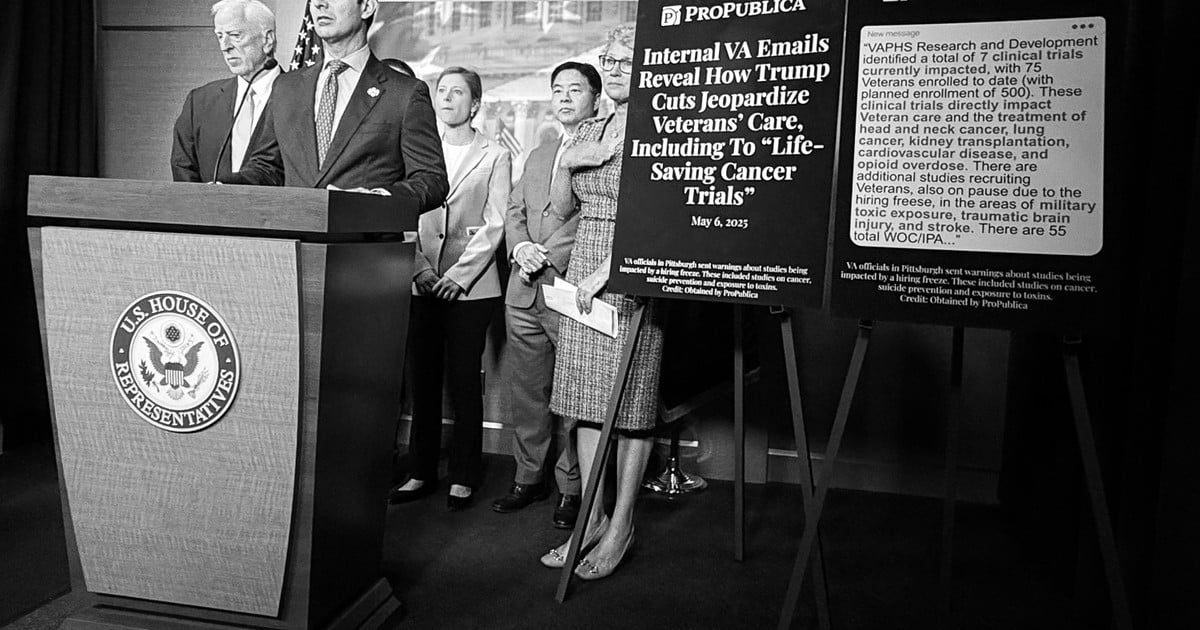 Democrats Blast Trump Plan to Shrink Veterans Affairs Staff — ProPublica